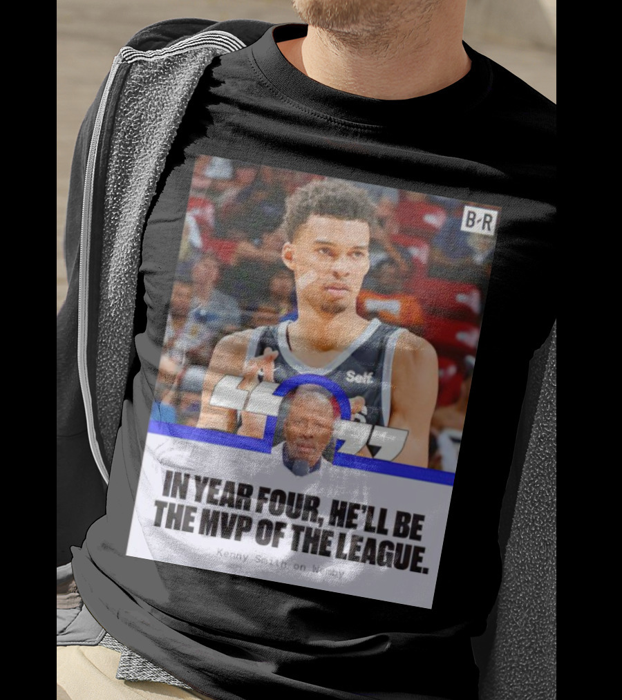 Kenny Smith On Wemby In Year Four He’ll Be The MVP Of The League T-Shirt
