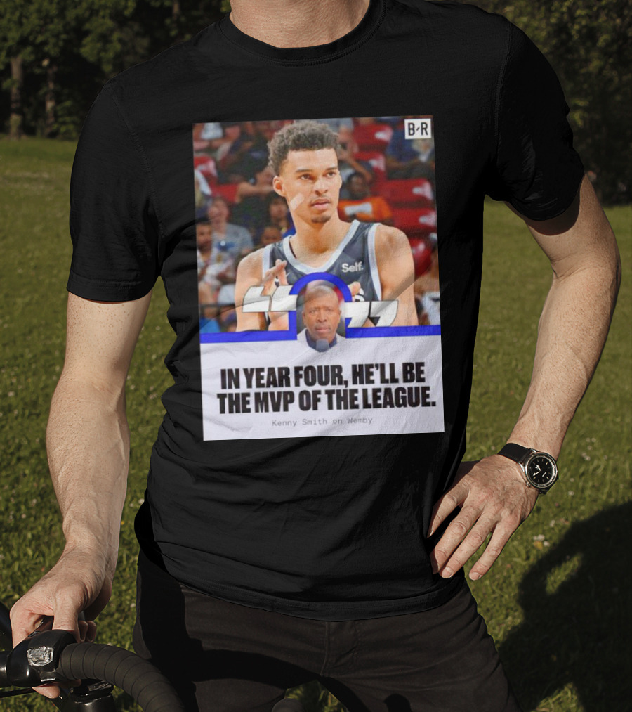 Kenny Smith On Wemby In Year Four He’ll Be The MVP Of The League T-Shirt