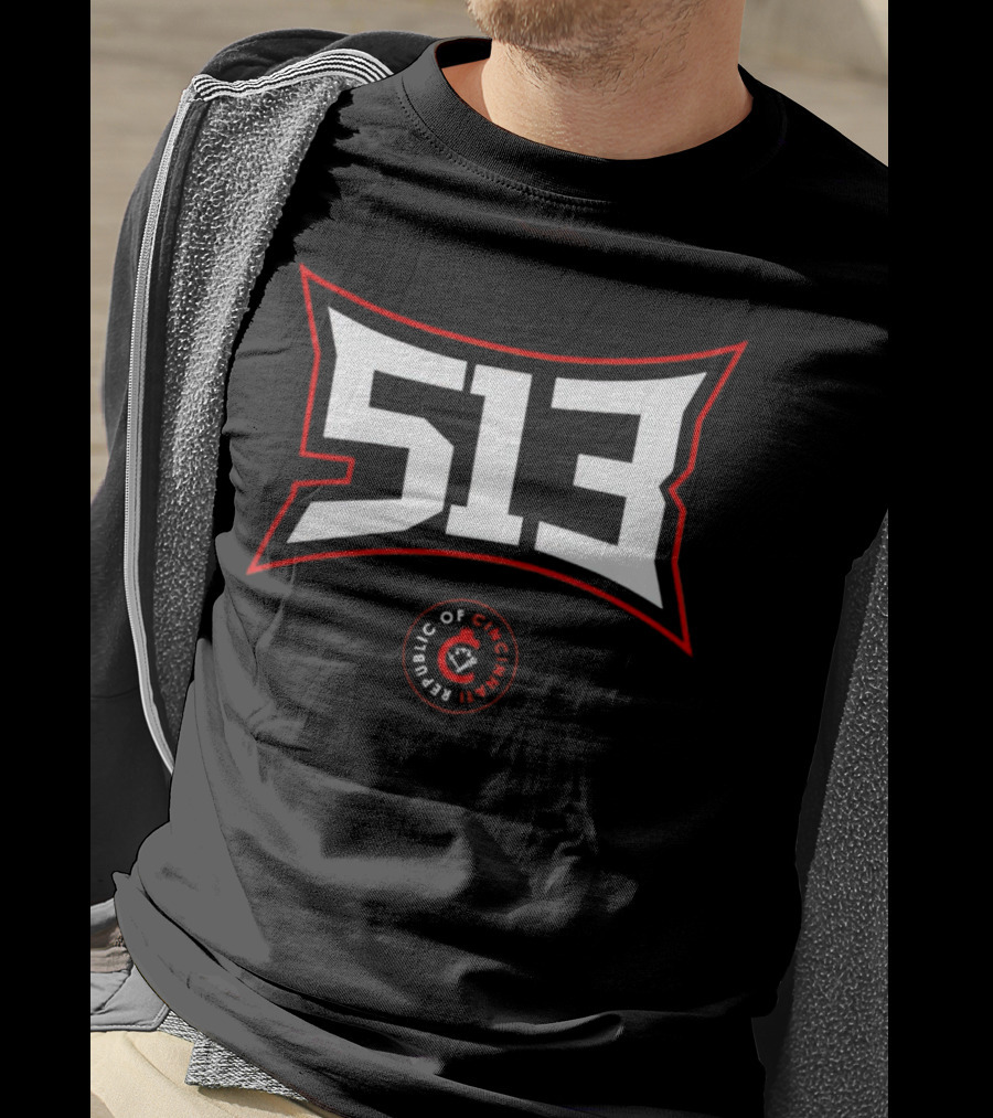 Republic Of Cincinnati 513 T-Shirt