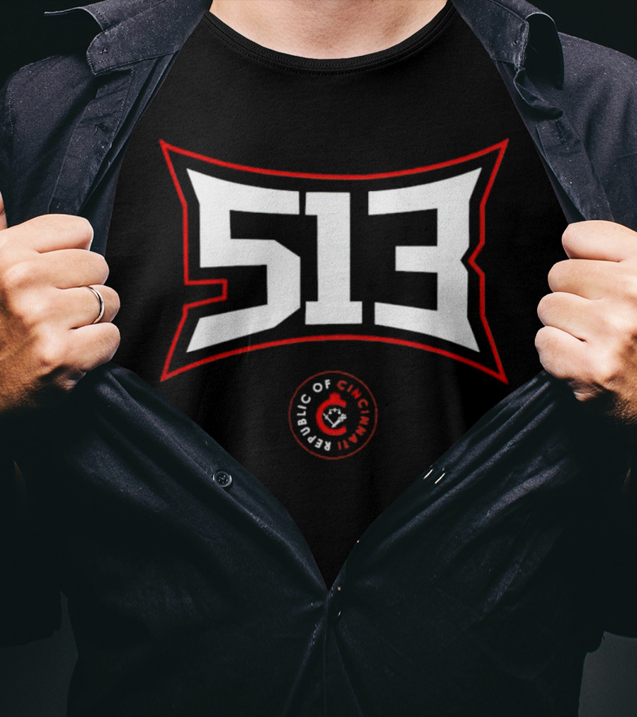 Republic Of Cincinnati 513 T-Shirt