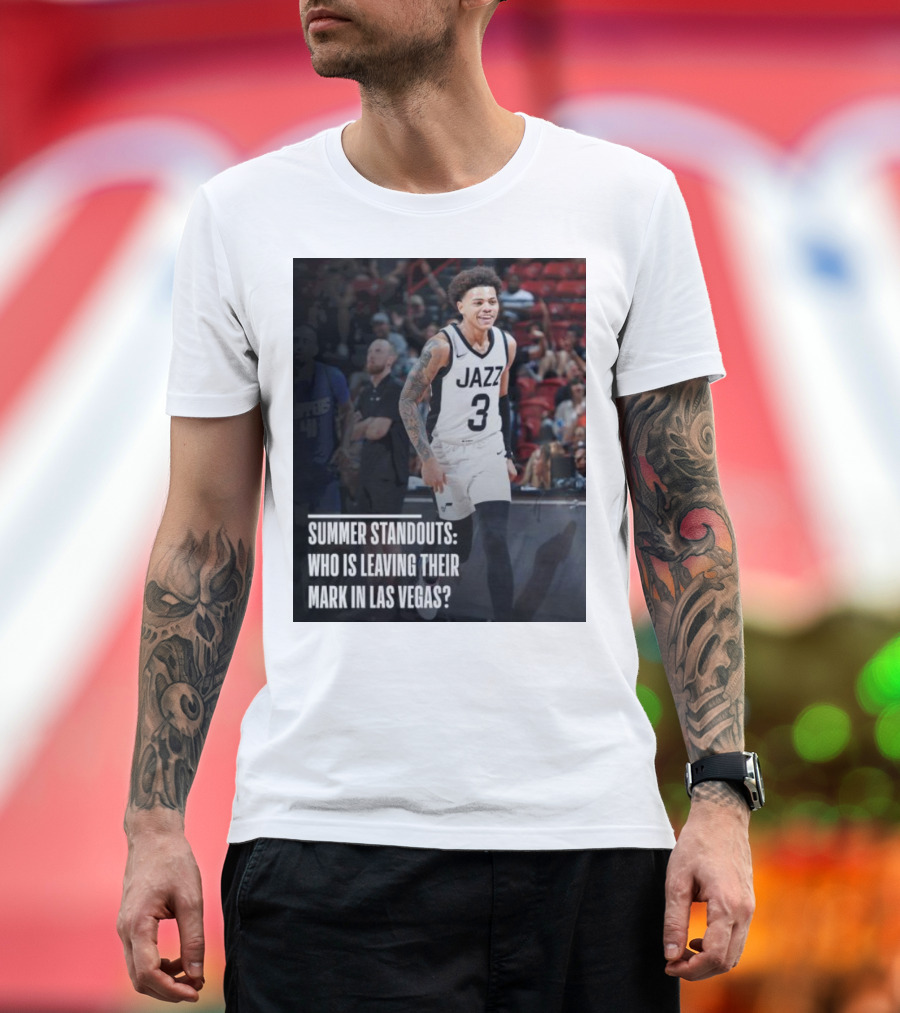 Summer Standouts: Who is Leaving Their Mark in Las Vegas - Keyonte George Jazz T-Shirt