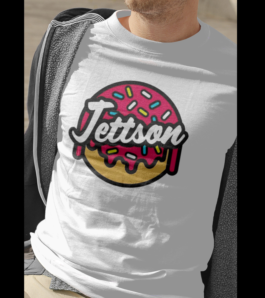 Jettson Colorful Sprinkled Donut T-Shirt