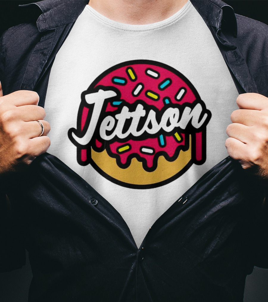 Jettson Colorful Sprinkled Donut T-Shirt