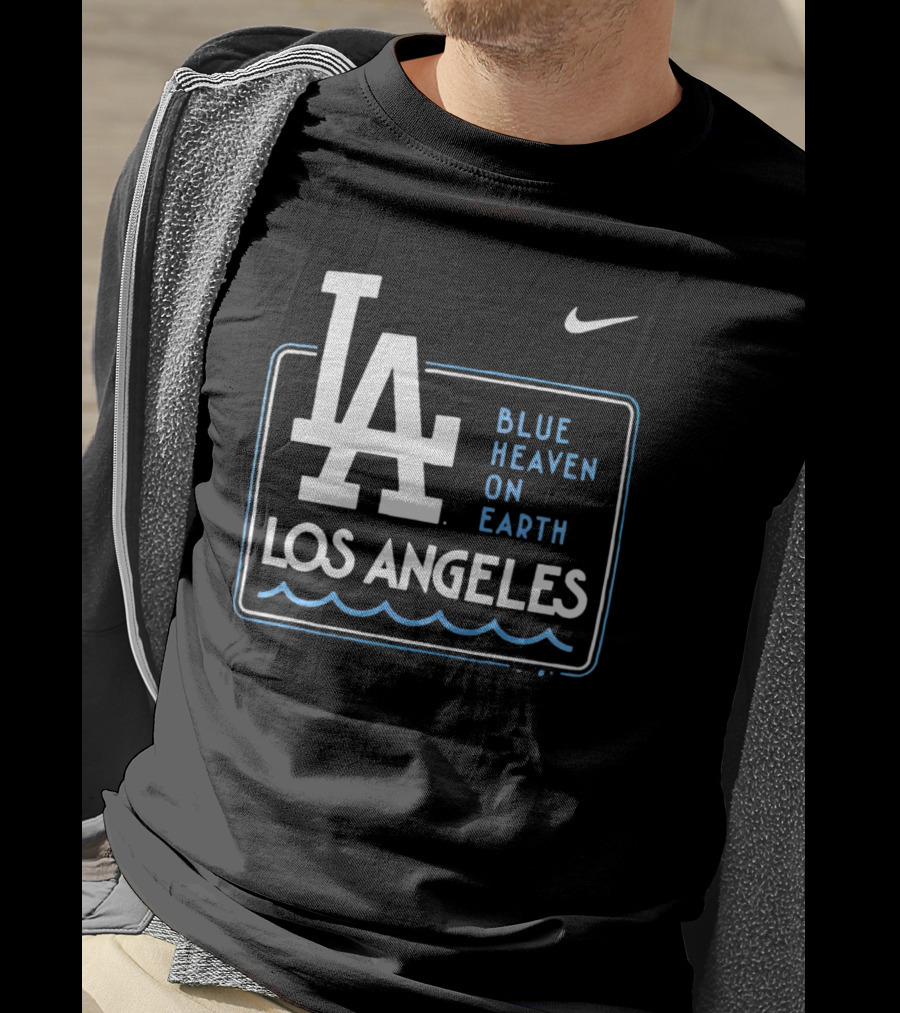 Los Angeles Dodgers Blue Heaven On Earth T-Shirt