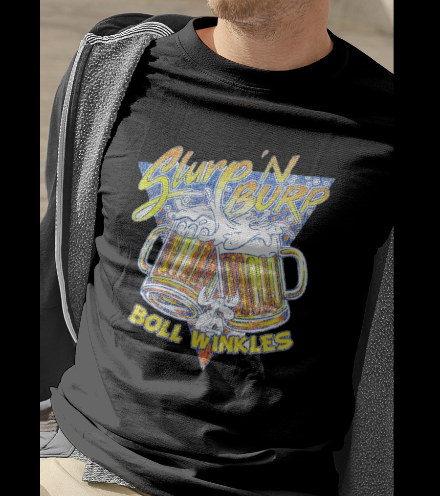 Slurp’n Burp Boll Winkles Mug Splash T-Shirt