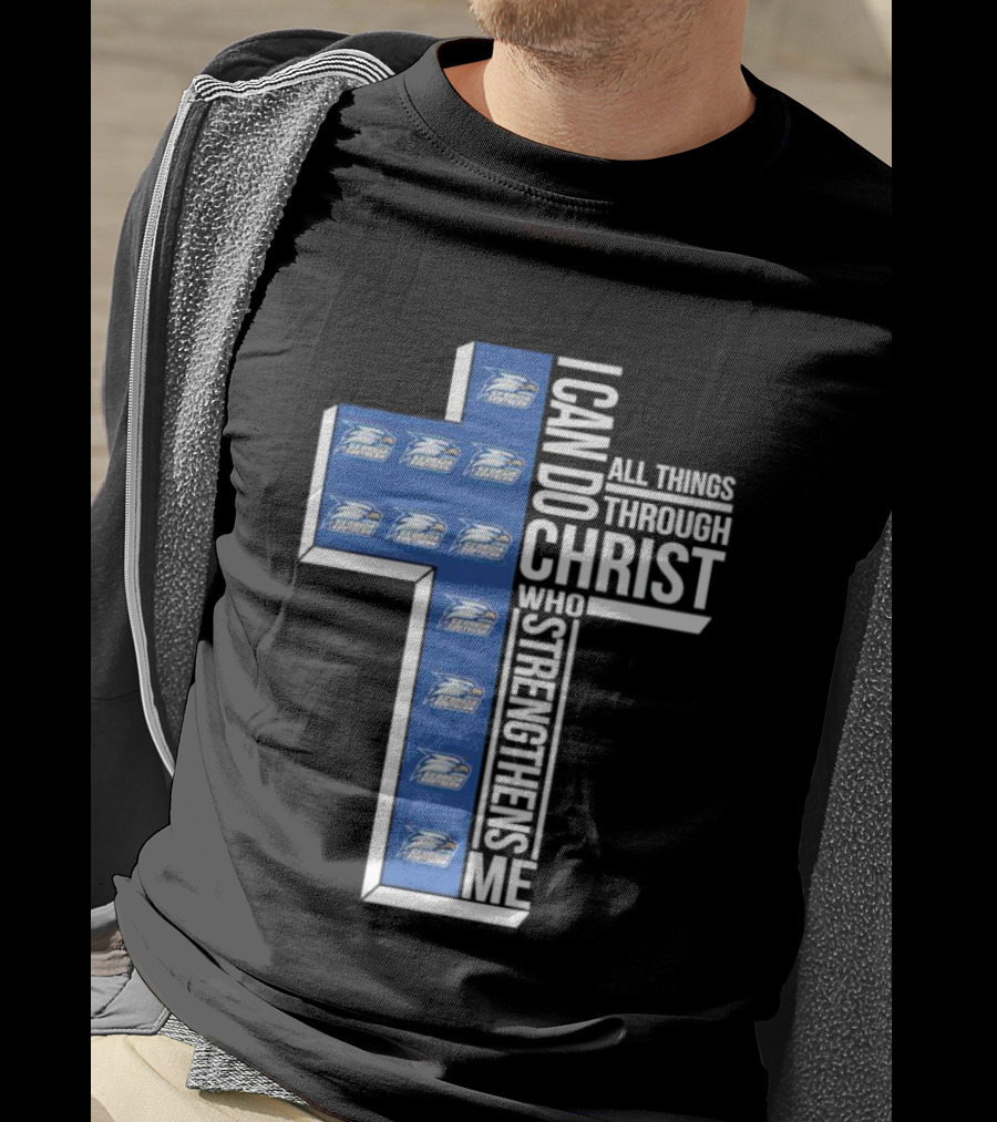 Southern Eagles I Can Do All Things Through Christ Who Strengthens Me T-Shirt