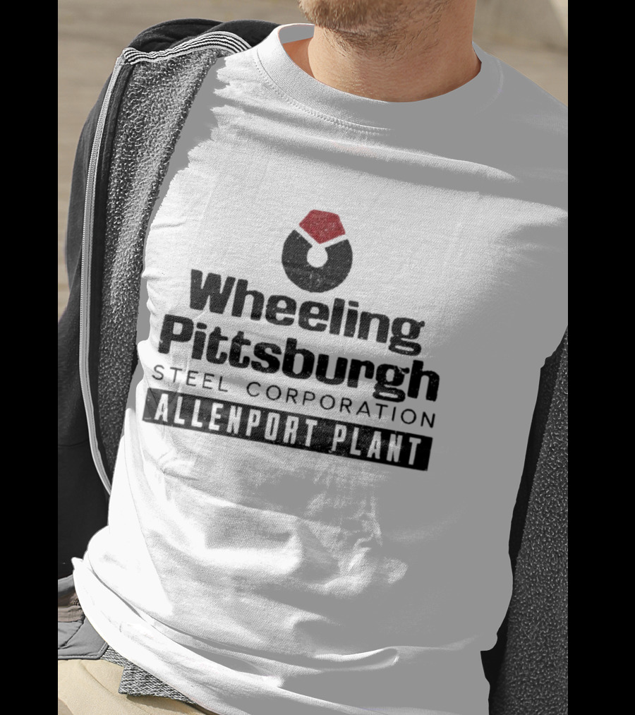 Wheeling Pittsburgh Steel Corporation Allenport Plant T-Shirt