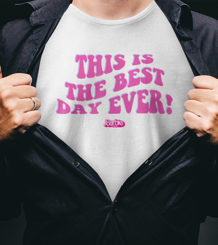 Barbie This Is The Best Day Ever Pink T-Shirt