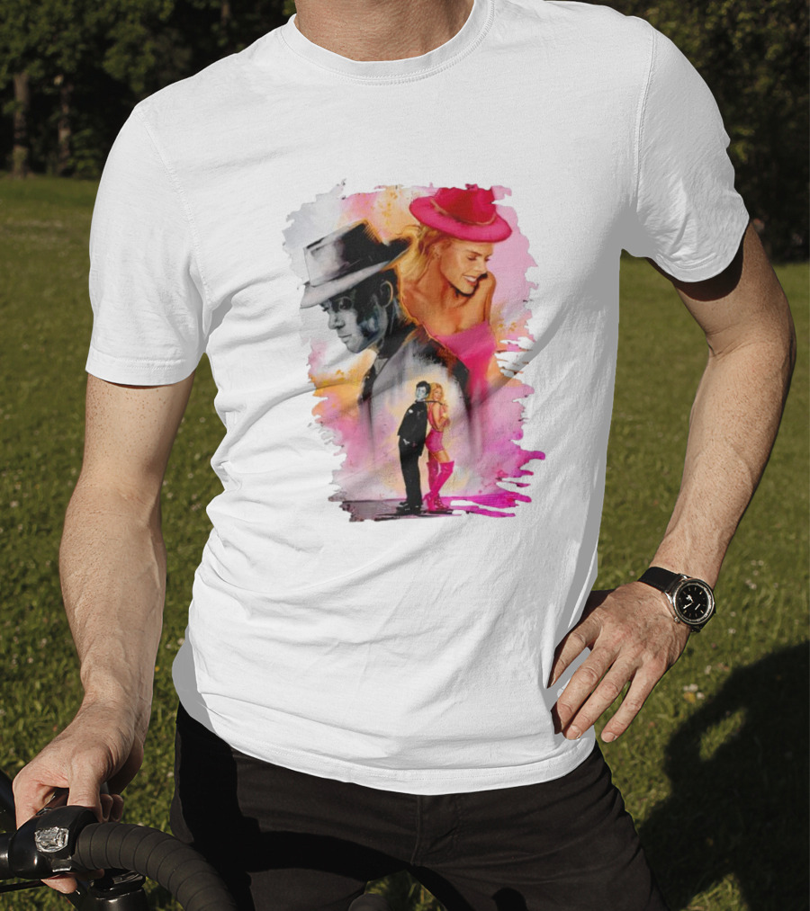 Barbie Oppenheimer Crossover Art Fusion T-Shirt