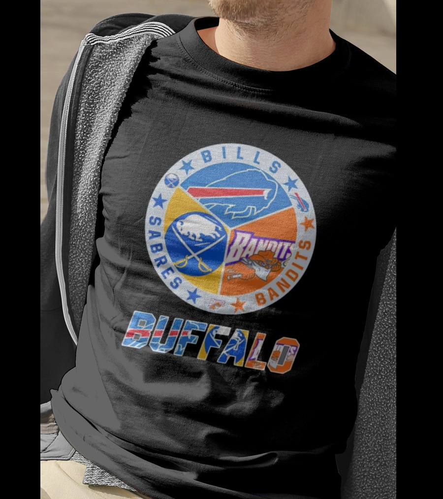 Bills Sabres Bandits Buffalo T-Shirt