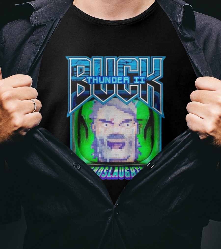 Buck Thunder II Xenoslaughter High On Life T-Shirt