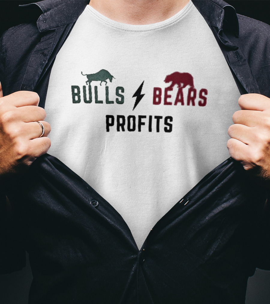 Bulls Bears Profits Lightning T-Shirt