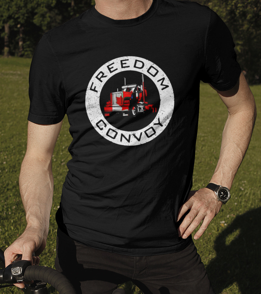 Freedom Convoy Red Truck Canada T-Shirt