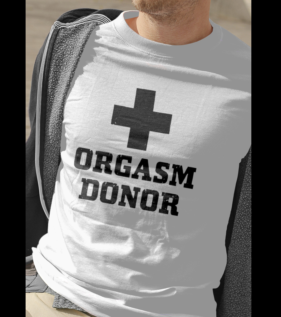 Grailz Orgasm Donor Cross T-Shirt