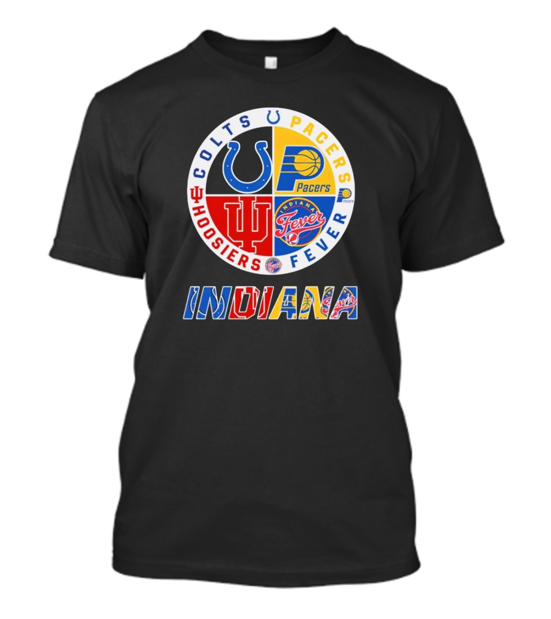 Colts Pacers Hoosiers Fever Indiana Sports T-Shirt