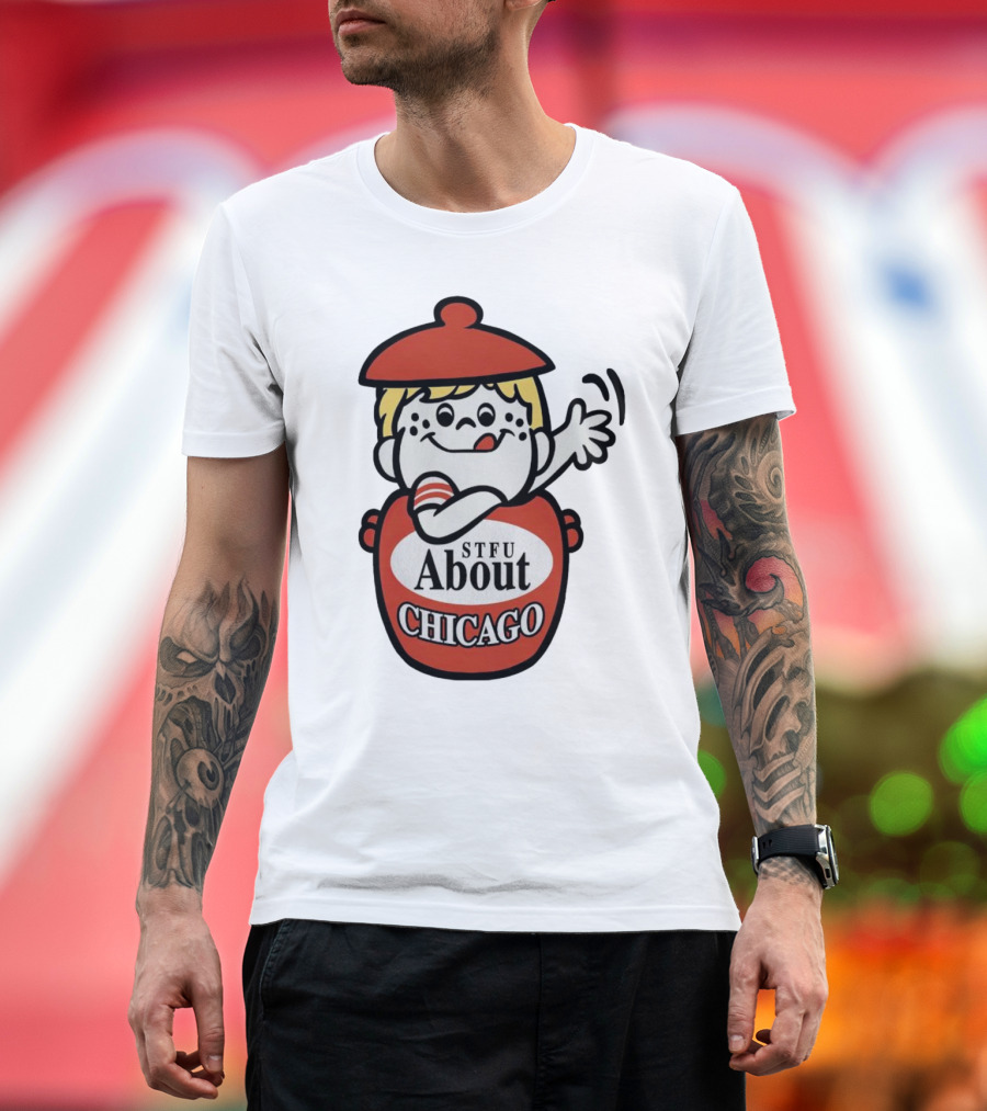 STFU About Chicago Cookies Boy Iconic Jar T-Shirt