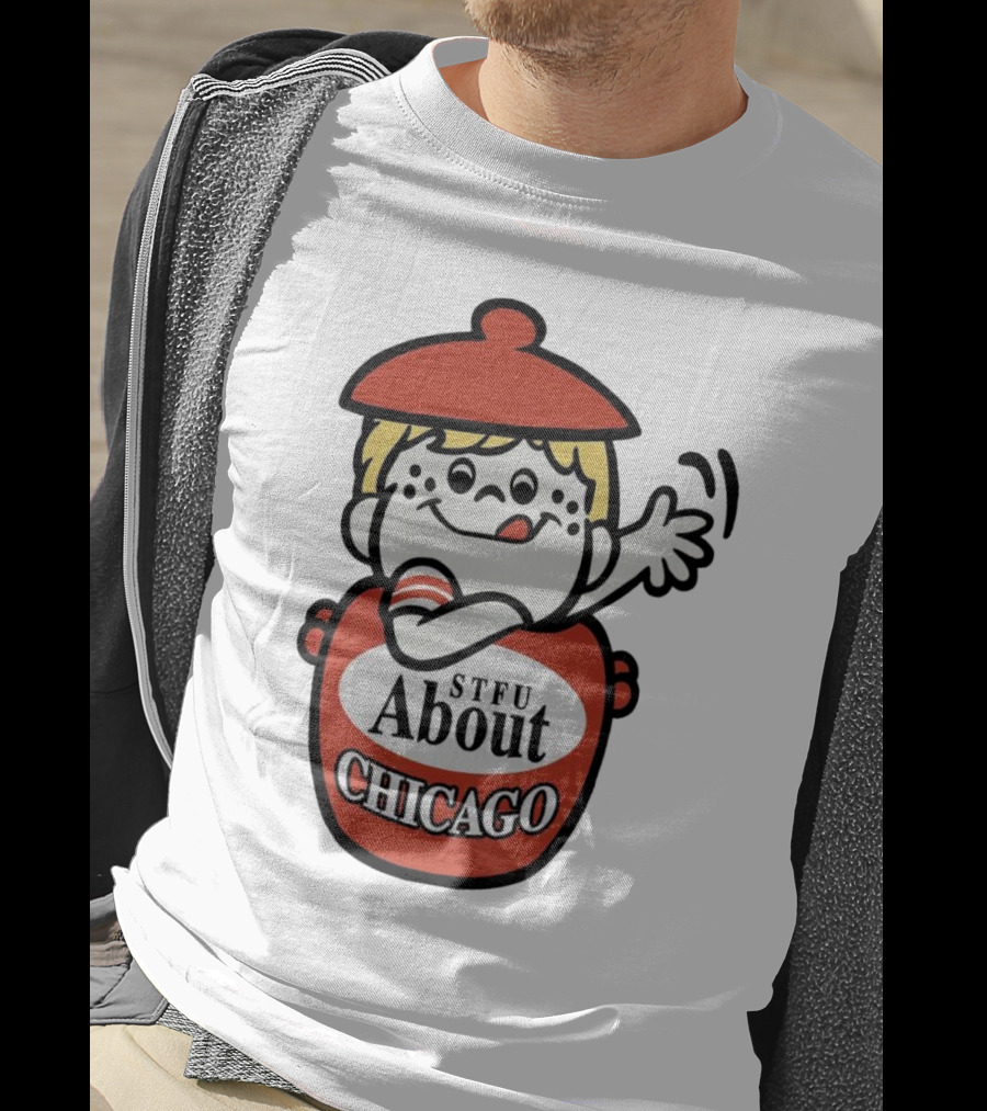 STFU About Chicago Cookies Boy Iconic Jar T-Shirt