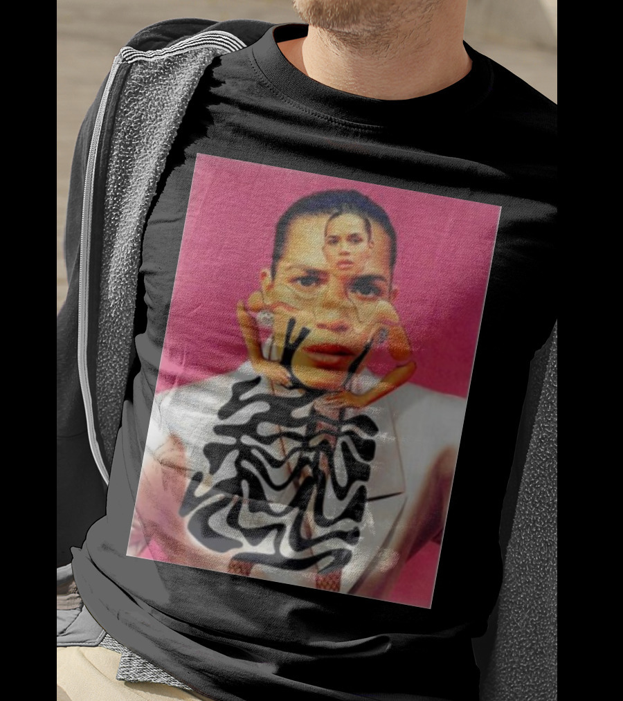 America Ferrera Abstract Portrait New T-Shirt