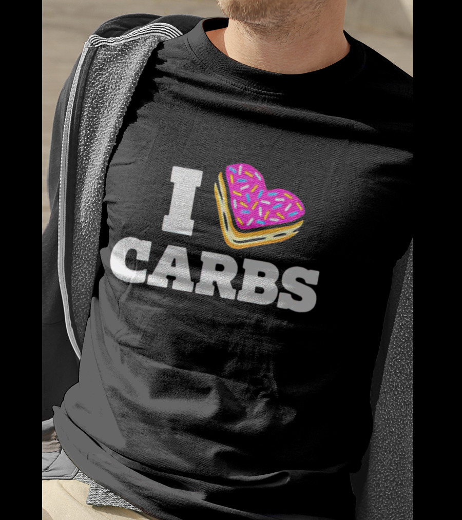 I Heart Carbs With Cake T-Shirt