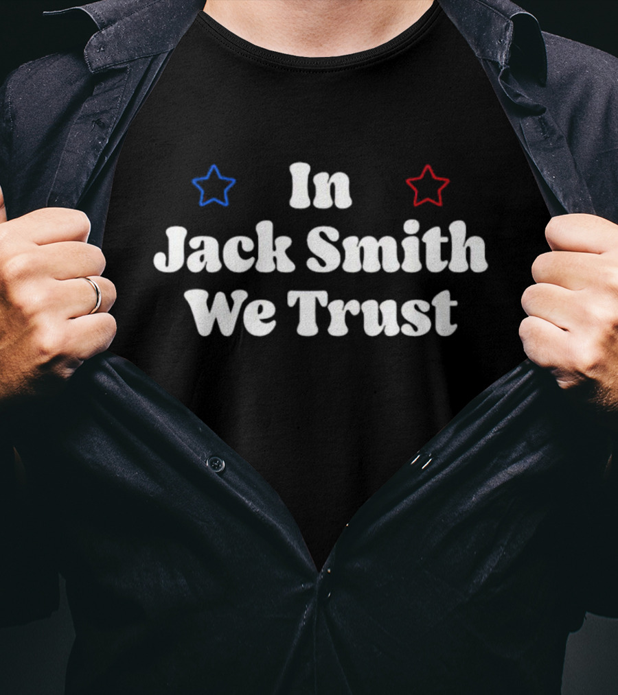 In Jack Smith We Trust Stars Red Blue T-Shirt