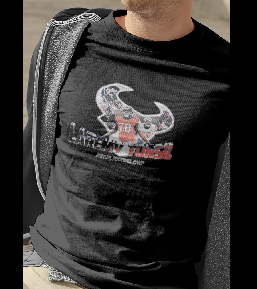 Laremy Tunsil Annual Football Camp Houston Texans Number 78 T-Shirt