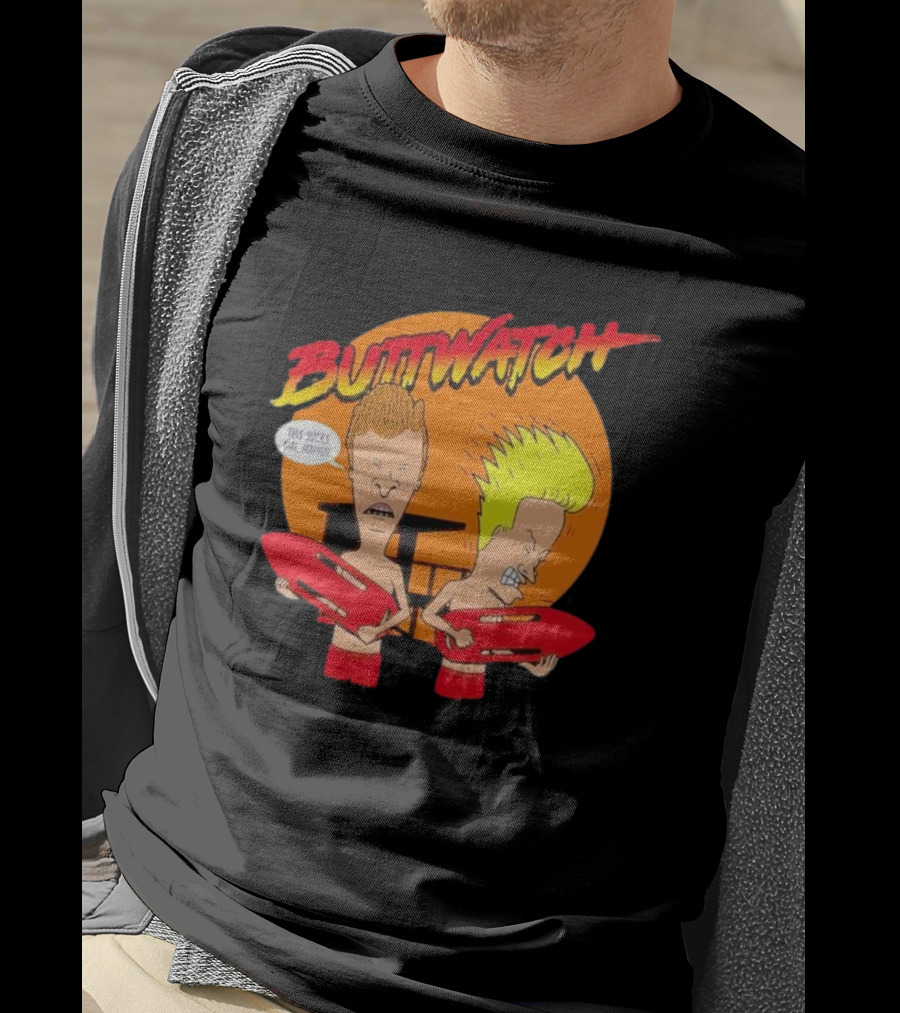 Buttwatch This Sucks Dual Hurrah T-Shirt