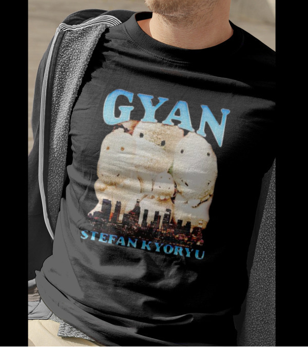 Gyan Stefan Kyoryu Plush Dinos City Skyline T-Shirt