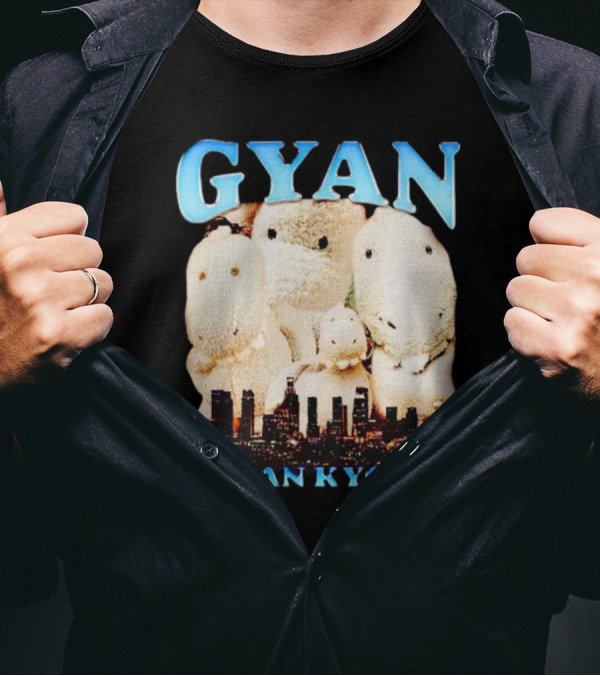 Gyan Stefan Kyoryu Plush Dinos City Skyline T-Shirt