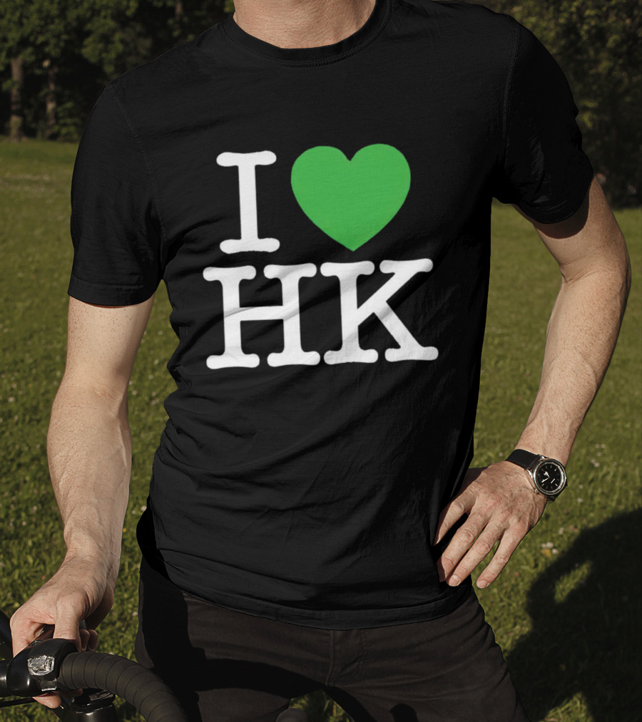 I Love HK Hong Kong Heart T-Shirt