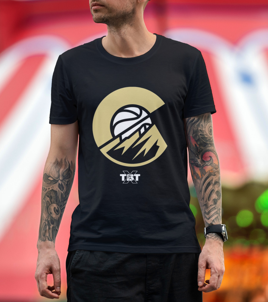 TBT Team Colorado Basketball Mountain T-Shirt