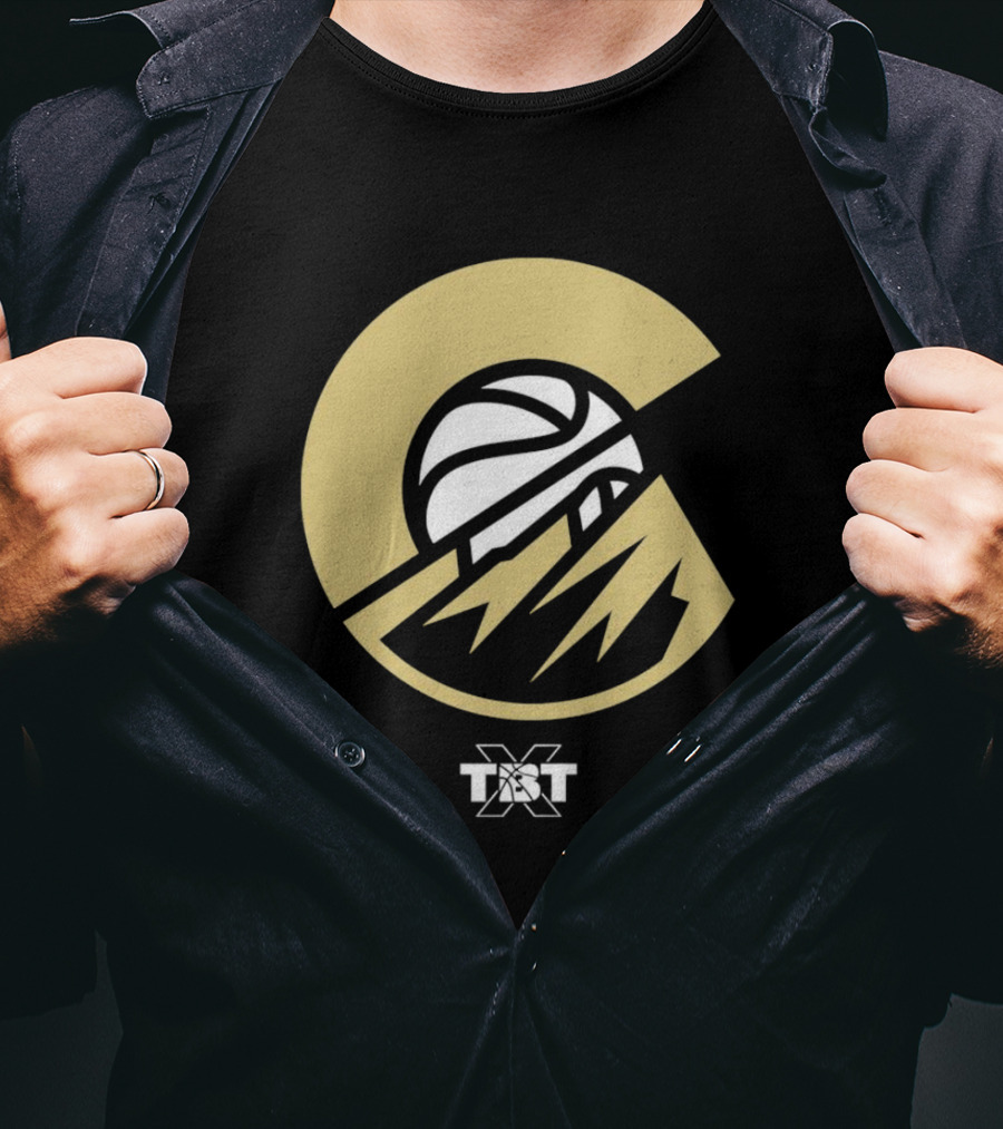 TBT Team Colorado Basketball Mountain T-Shirt