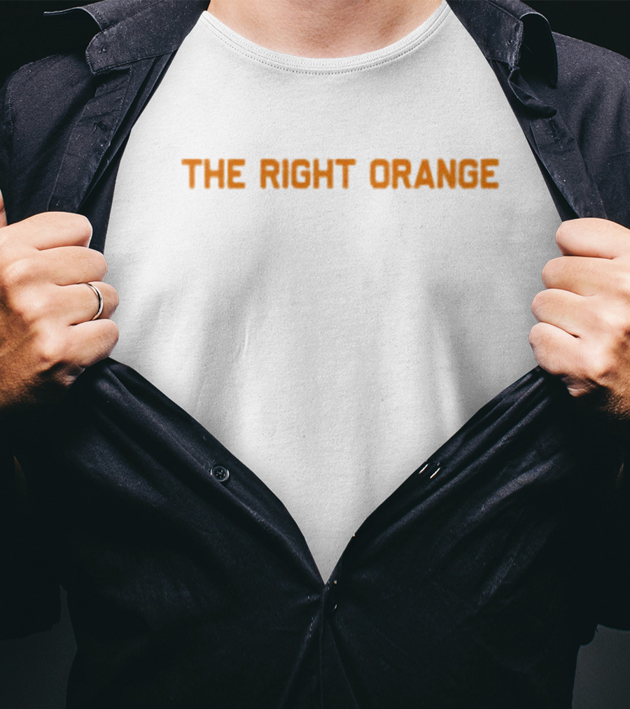The Right Orange T-Shirt