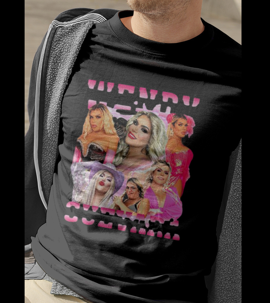 Wendy Guevara Collage Pink Outfits T-Shirt