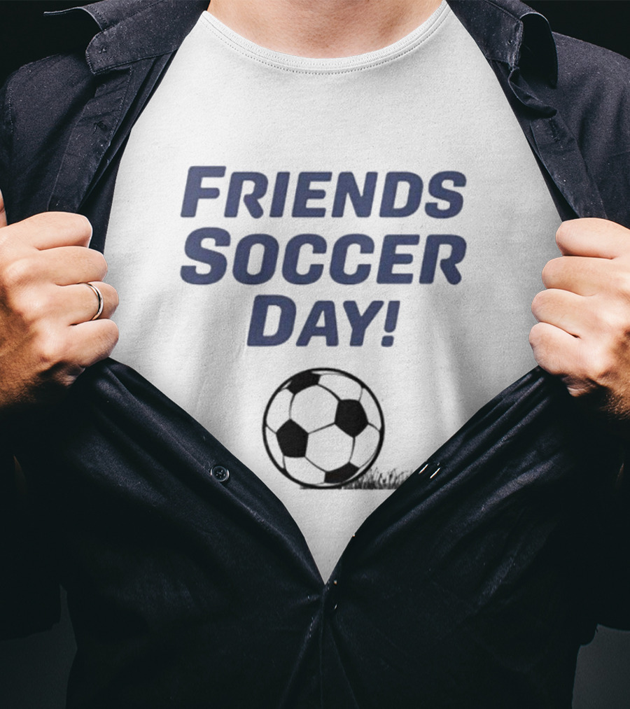 Friends Soccer Day Ball T-Shirt