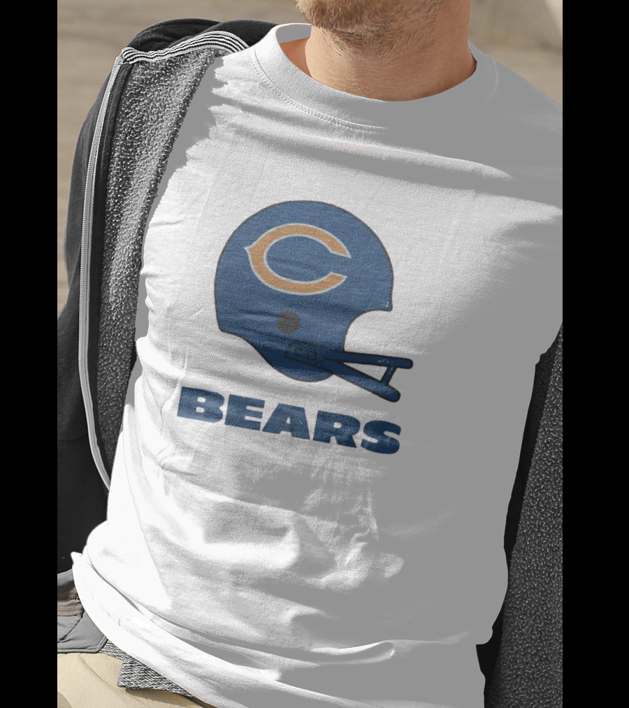 Chicago Bears Helmet Iconic T-Shirt