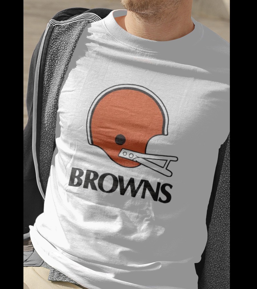 Cleveland Browns Helmet Browns T-Shirt