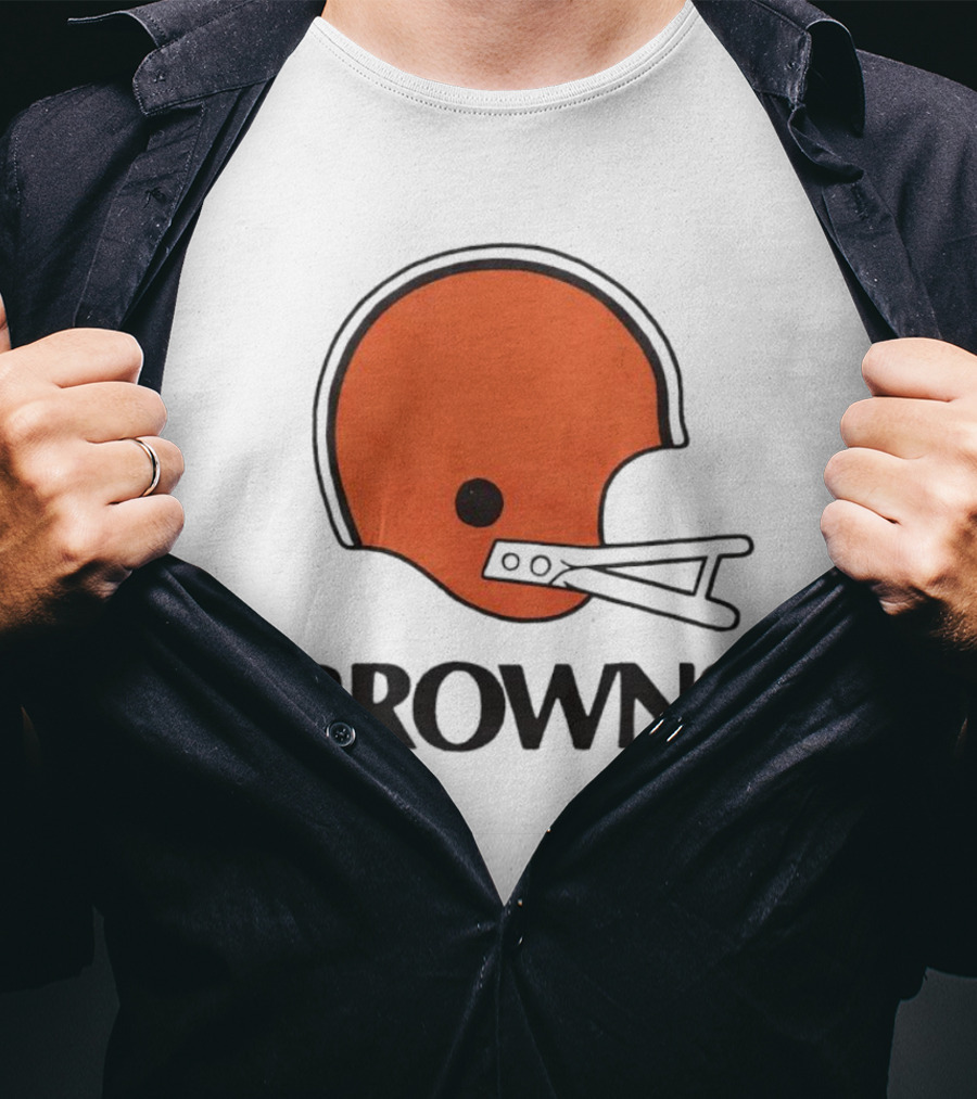 Cleveland Browns Helmet Browns T-Shirt