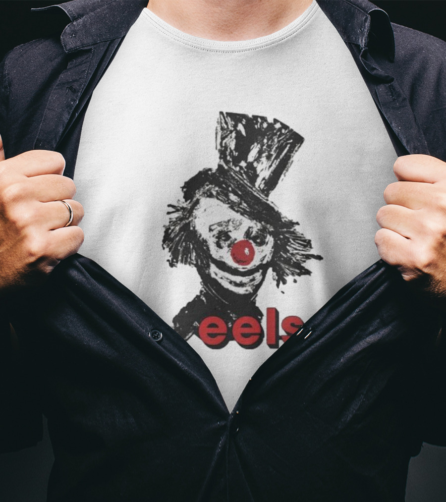 Eels Creepy Clown Art Band Merchandise T-Shirt