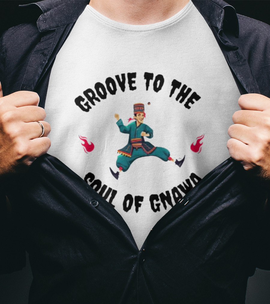 Groove To The Soul Of Gnawa Rhythmic Dance Energy T-Shirt