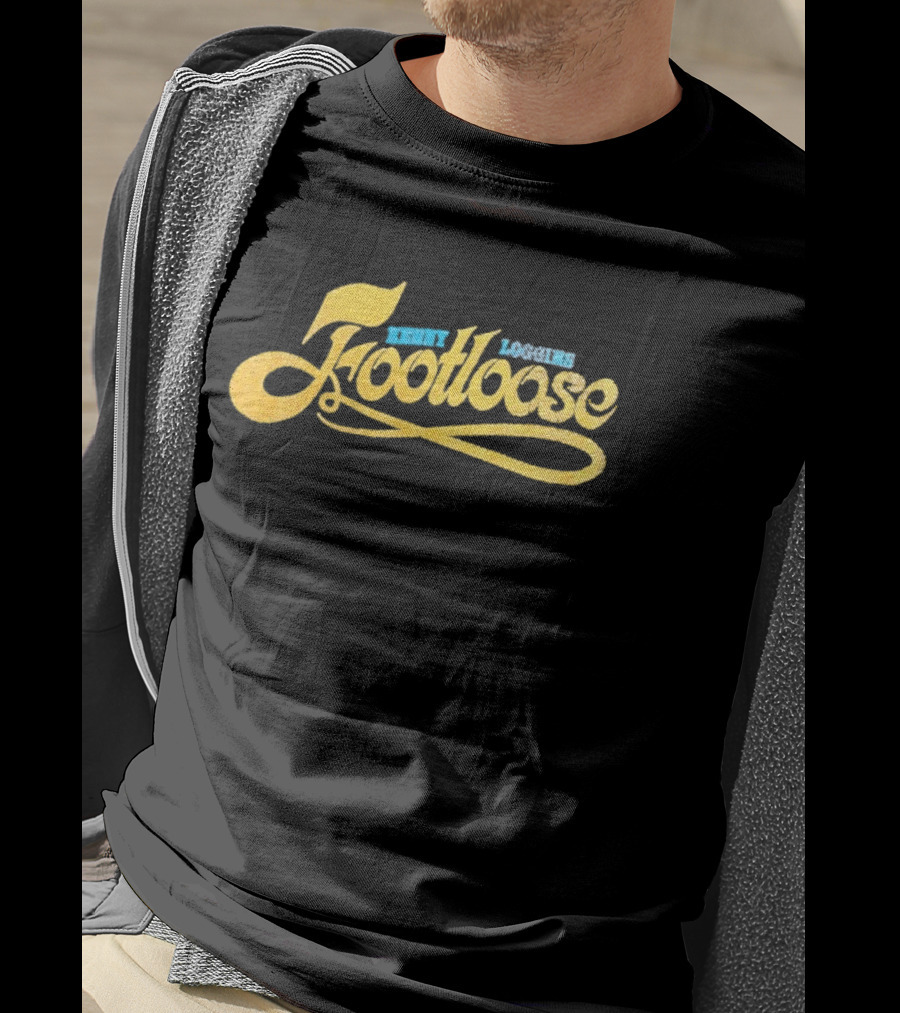 Kenny Loggins Footloose Vintage Retro Script T-Shirt