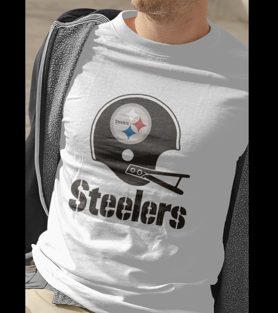 Pittsburgh Steelers Helmet Logo T-Shirt