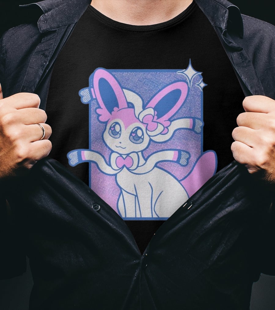 Pokemon Sylveon Cute Kawaii Pastel Fan T-Shirt