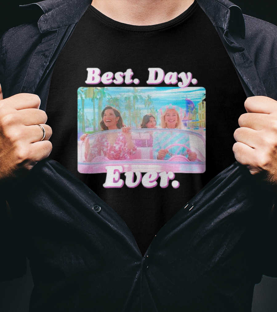 Best Day Ever Barbie Car Adventure T-Shirt