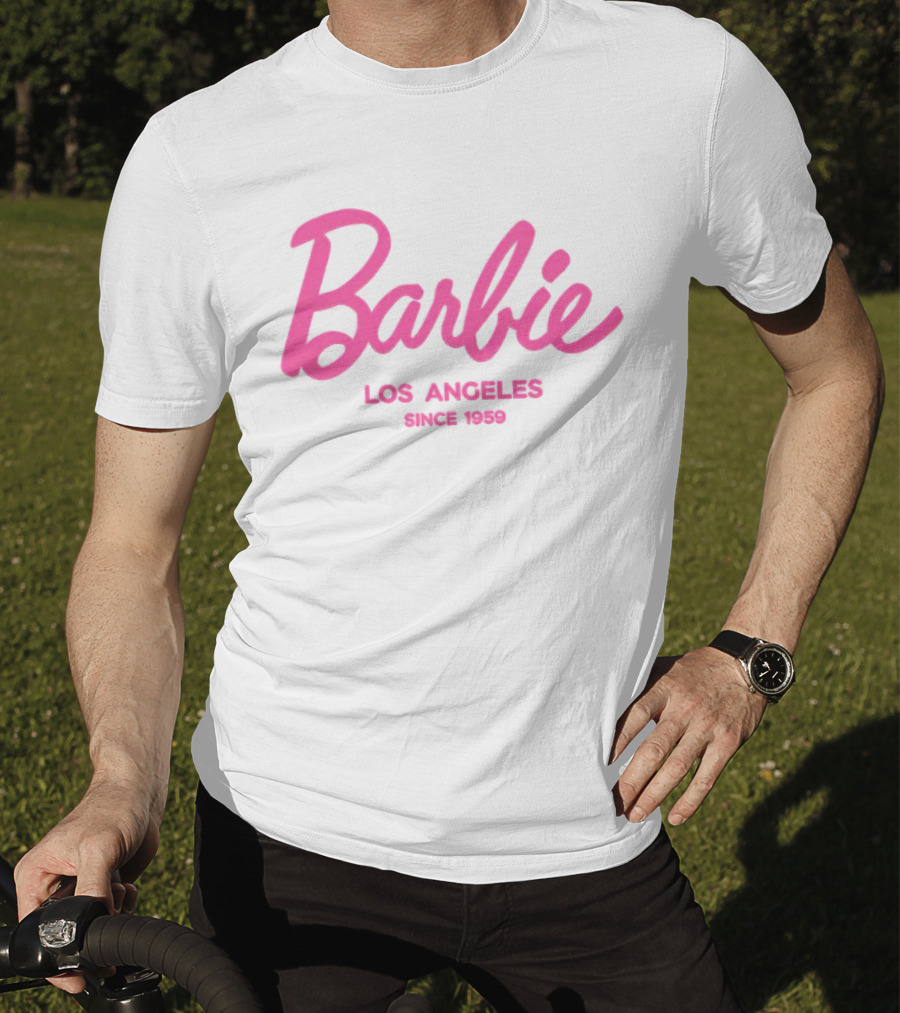 Barbie Los Angeles Since 1959 Retro Pink T-Shirt