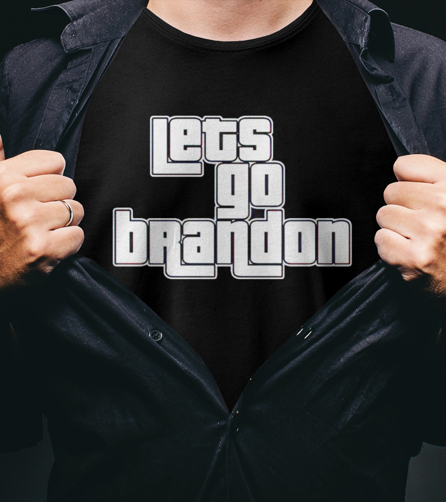 Lets Go Brandon Grand Theft T-Shirt