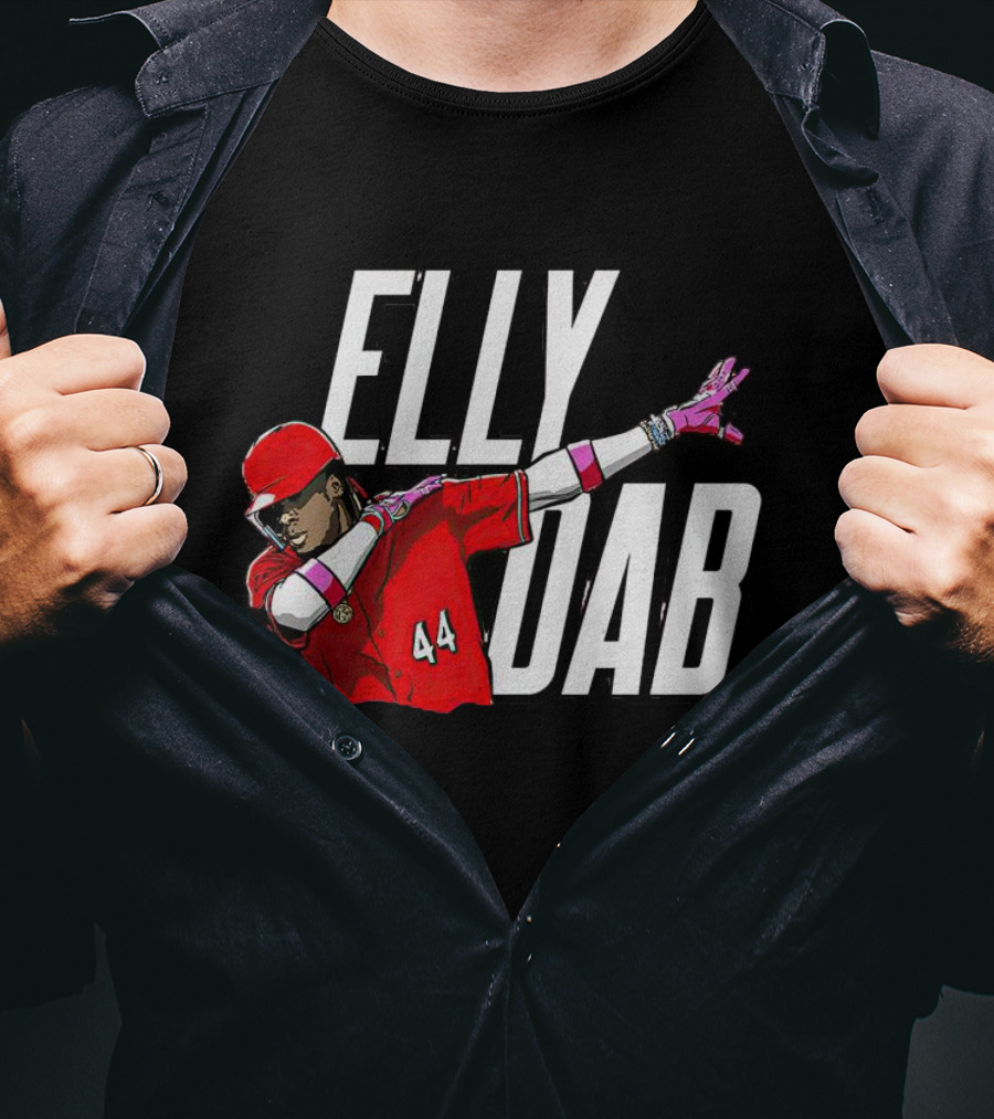 ELLY DAB Elly De LA Cruz Dabbing Number 44 T-Shirt