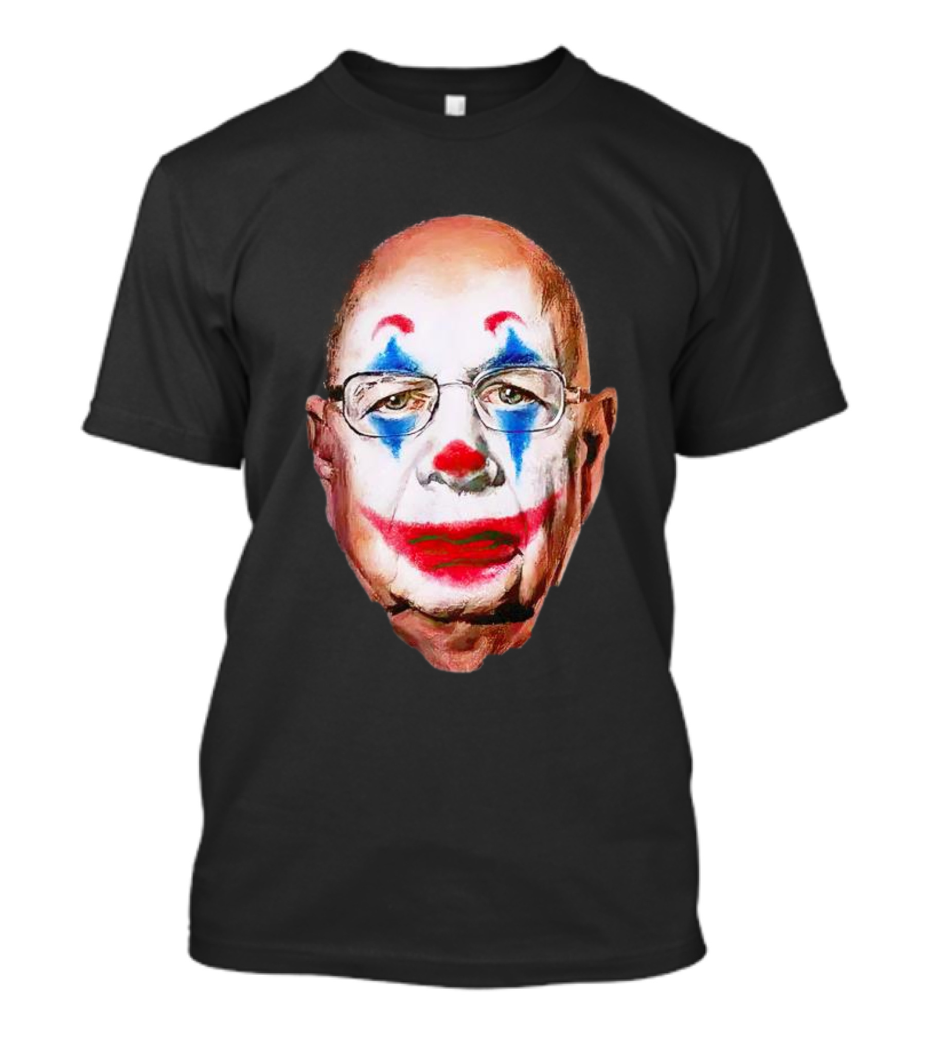 Klaus Schwab Joker Clown Face Paint T-Shirt
