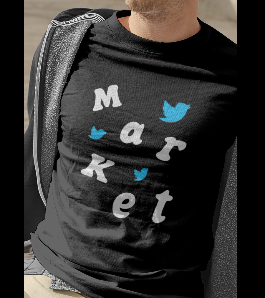 Market Twitter Bird T-Shirt