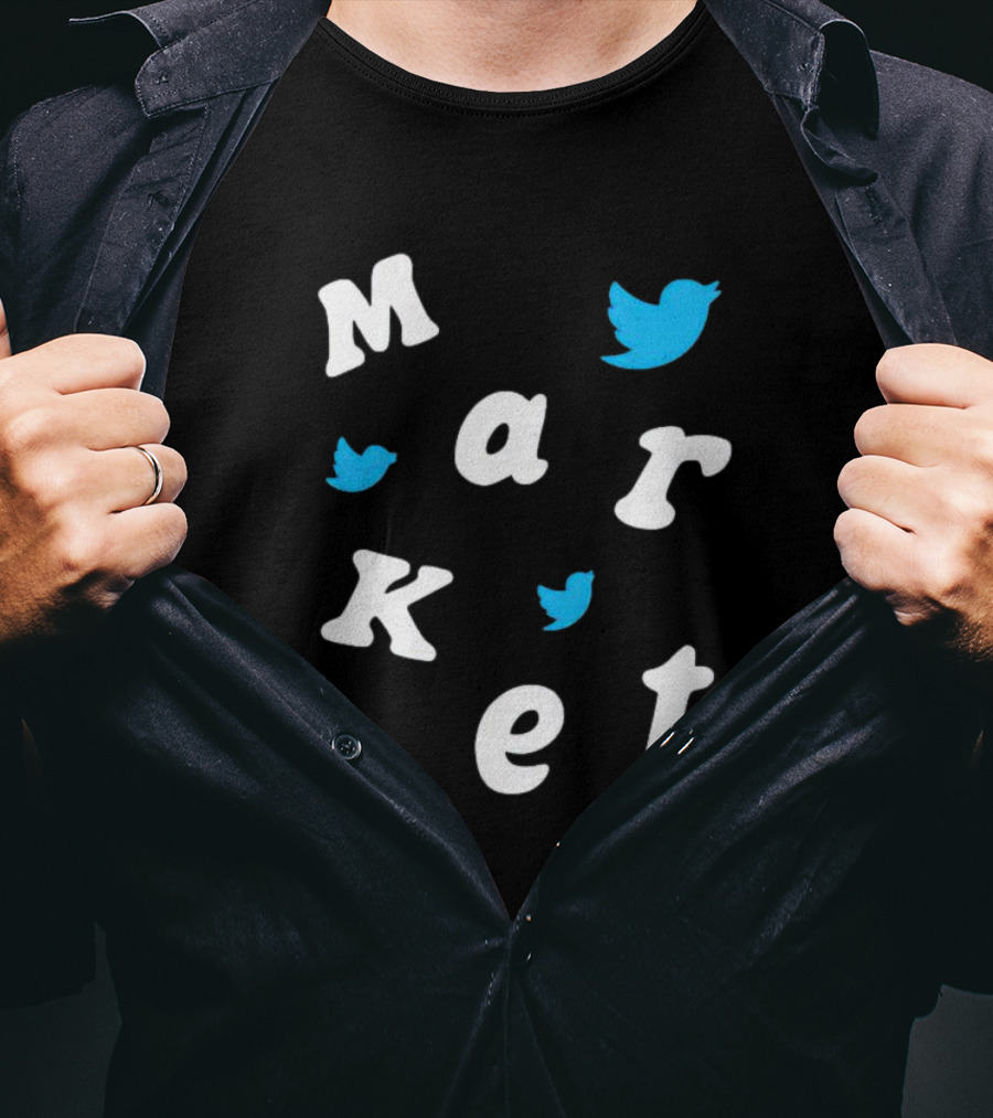Market Twitter Bird T-Shirt