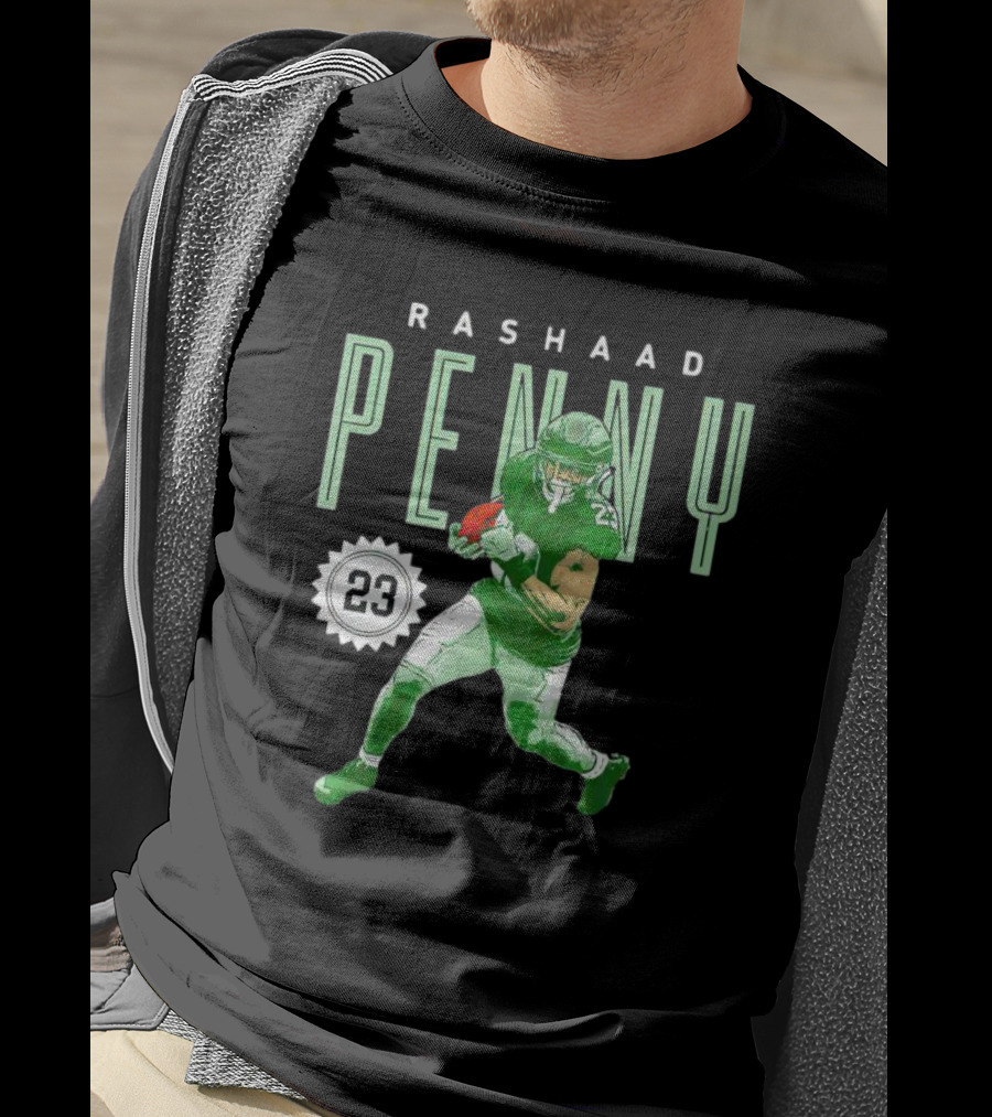 Rashaad Penny Philadelphia 23 Football Run T-Shirt